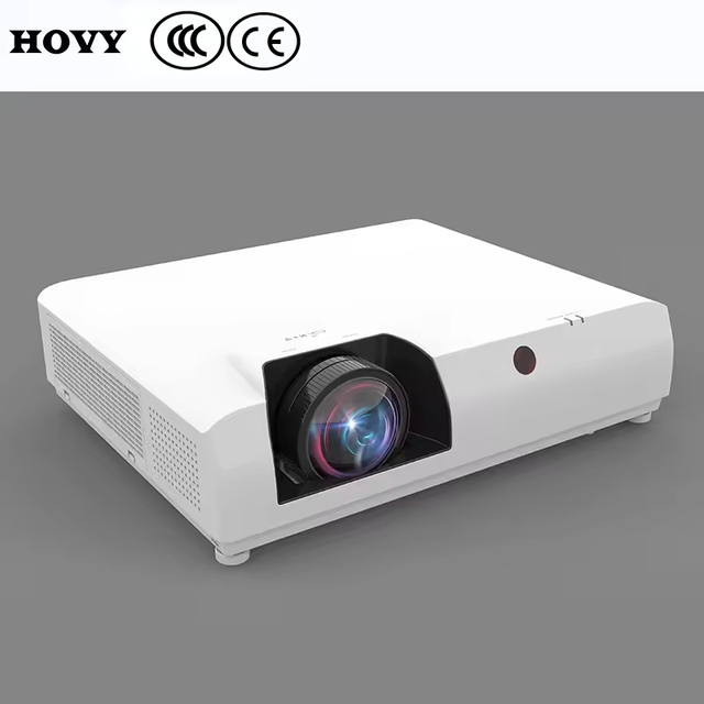 3LCD Laser 4K Projector Suitable for Business, Education, and Large Venues, Featuring Autofocus and a Brightness of 6000 Lumens.
