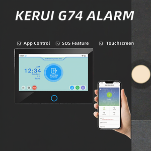Nuevo Diseño 2026 para G74FSK WiFi 4G FSK Tuya Smart, Sistema de <span class=keywords><strong>Alarma</strong></span> Inalámbrico para el Hogar con Pantalla Táctil Completa IPS de 7 Pulgadas y Material ABS - Product Image 2