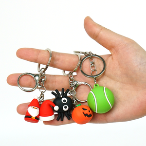 Designer Business <b>Key</b> <b>Ring</b> Holder 3D Anime Cute Keychain Lanyard With Customized Logo - Product Image 5