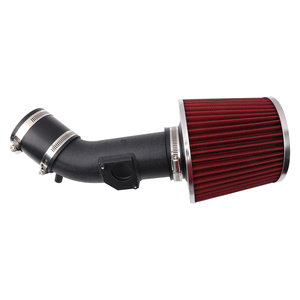 ชุดอุปกรณ์ดักอากาศแบบ BLACK Racing Ram Air Intake, ตัวกรองอากาศไหลสูงสำหรับ Mazda3 2.5L L4 ปี 2010-2012 อัพเกรดสมรรถนะ AIM067-BK-RD - Product Image 3