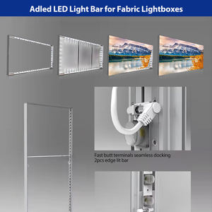 Tira de LED Rígida de 28.8W y 990mm, 2160lm, DC12V/24V, 3000K, 4000K, 6500K, Certificación CE RoHS, Iluminación para Señalización, Venta al Por Mayor - Product Image 4