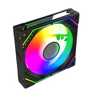 Ventilateur modulaire Teucer JM-2 120 mm pour boîtier PC de bureau, refroidissement silencieux, ARGB, montage sans câble, roulement fluide intelligent