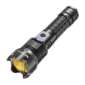 สไมล์ลิ่ง ชาร์ค E821 ไฟฉาย LED แบบชาร์จไฟได้ ปรับโฟกัสได้ แสงสีเหลืองอบอุ่น - Product Image 1