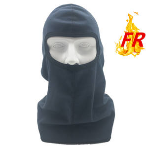 Pasamontañas ignífugo FR APTV 12 Cal ARC FLASH Hood, máscara facial abierta resistente al fuego, <span class=keywords><strong>bombero</strong></span> <span class=keywords><strong>de</strong></span> soldadura electricista Lineman - Product Image 4