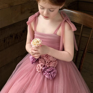 sachin and babi light blue dress Ethereal Blue Lace Fairy Dress Blue / M main image 0