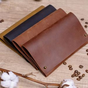 Pochette photo longue en cuir véritable, personnalisable, porte-cartes et documents, durable, unisexe, pour mariages et photographes de famille - Product Image 2