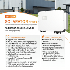 แบตเตอรี่สำหรับเชิงพาณิชย์ LFP 314Ah 768V กำลังไฟฟ้า125kW พลังงาน241kWh ระบบระบายความร้อนด้วยอากาศ ESS เกรดกันน้ำ/กันฝุ่น IP54พร้อมระบบป้องกันอัคคีภัยในตัวและอินเวอร์เตอร์ Solis - Product Image 5
