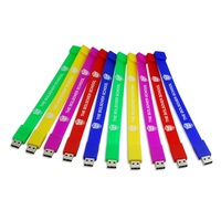 Gelang Kustom Usb Flash Drive, 1Gb 2Gb 8Gb 16Gb Usb Gelang Silikon