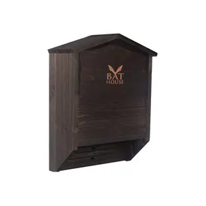 A Large Double Chamber Box Perfectly Designed To Attract Bats Ultimate Wooden Bat House For Outdoors