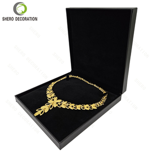 Wholesale Elegant Black PU Leather <b>Ring</b> <b>Box</b> Velvet Lining Square Flip Top Jewelry Presentation <b>Box</b> with Gold Logo - Product Image 5
