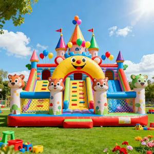 Château <span class=keywords><strong>gonflable</strong></span> commercial pour intérieur et extérieur, château <span class=keywords><strong>gonflable</strong></span> géant, aire de jeux, <span class=keywords><strong>parc</strong></span> à thème - Product Image 3