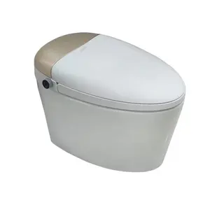 KAWAL ekonomik klozet kapağı sönümleme yavaşlatmak için çok fonksiyonlu ışık akıllı akıllı tuvalet banyo