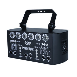 Stocks locales 27 Eyes Stage Light Dj Laser Light Rgb Beam Ravelight Control remoto Sonido activado para Weeding Show Events Club - Product Image 6