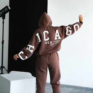 <span class=keywords><strong>Abbigliamento</strong></span> Trendy per Donne 2025, Set di Felpa con Cappuccio e Pantaloni, Completi Casual Eleganti da Donna, Tuta Sportiva alla Moda - Product Image 5