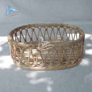 Gran oferta en línea accesorio de ratán hecho a mano para fotografía de recién nacido accesorios de casa de muñecas de moda de Vietnam modelo estilo de juguete - Product Image 2