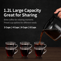 Cafetera Eléctrica Americana Moderna y Programable al por Mayor, de 15 Tazas, para Uso en Exteriores y Hoteles