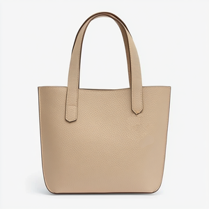 New Arrival Lady Handbag <strong>Taupe</strong> Leather <strong>Crossbody</strong> <strong>Bag</strong> Genuine Leather Shoulder <strong>Bag</strong> With Adjustable Strap - Product Image 4
