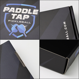 Boîte en carton ondulé noir personnalisée avec logo de marque imprimé <span class=keywords><strong>pour</strong></span> les raquettes de pickleball et les solutions d'emballage d'équipements sportifs - Product Image 3