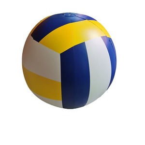 Pelota de Playa Inflable Gigante Amarilla de 100 cm de PVC para Uso Doméstico en Hoteles y Resorts - Product Image 1