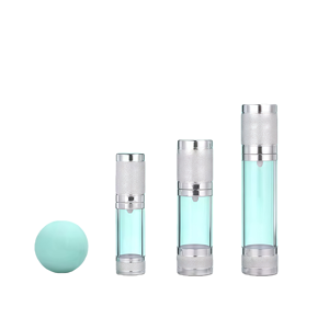 Vàng Cát Cán Chân Không Cửa Sổ Chai Màu Không Có Không Khí Chai 10Ml Bao Bì Sang Trọng Có Thể Tái Chế Cho Kem Dưỡng Da & Trang Điểm Công Cụ - Product Image 6