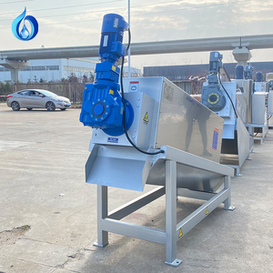 Máy ép trục vít cho bùn khử Nước Bùn xử lý nhà máy khử nước 99% Tỷ lệ giảm nước - Product Image 5