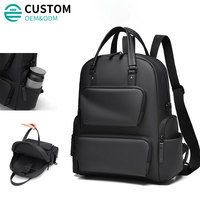 Tas Ransel Laptop Fuliya Custom Logo Anti Air Premium Kapasitas Besar Kasual untuk Perjalanan, Kerja, Bisnis, dan Liburan untuk Pria