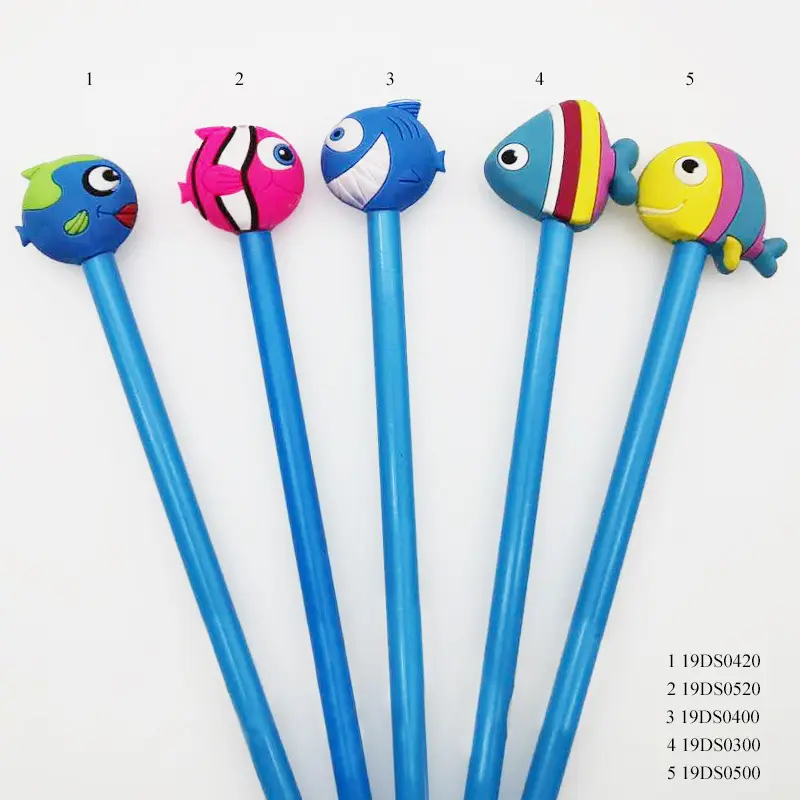 Fun Hot Promotion Kids Gift Decoration Wholesale Cartoon Sea Lovely Animal Painting Color Pencil