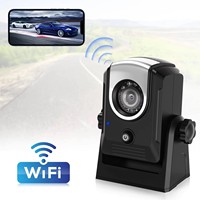 Mini caméra de voiture sans fil magnétique Wifi étanche HD avec vision nocturne grand angle pour une utilisation en extérieur