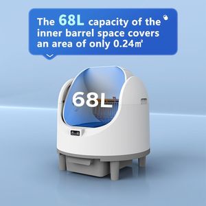 Caja de Arena Inteligente para Gatos con Autolimpieza Automática, Triple Sensor de Seguridad y Seguimiento de Salud <span class=keywords><strong>por</strong></span> Aplicación, Ideal para Hogares con Múltiples Gatos - Product Image 3