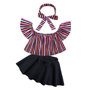 Fournisseurs Chine Importée de Corée Vêtements pour Enfants Ensemble Trois Pièces pour Enfants Boutique en Ligne de Vente en Gros - Product Image 1