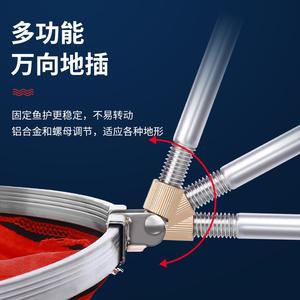 Nasse de pêche noire à double ligne en Dyneema haute résistance pour la pêche en extérieur - Product Image 4