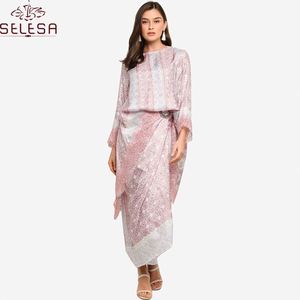 <span class=keywords><strong>2019</strong></span> moda en línea Tanzania islámico Abaya Payet Kerah Kebaya para Putri Duyung Baju Kurung - Product Image 4