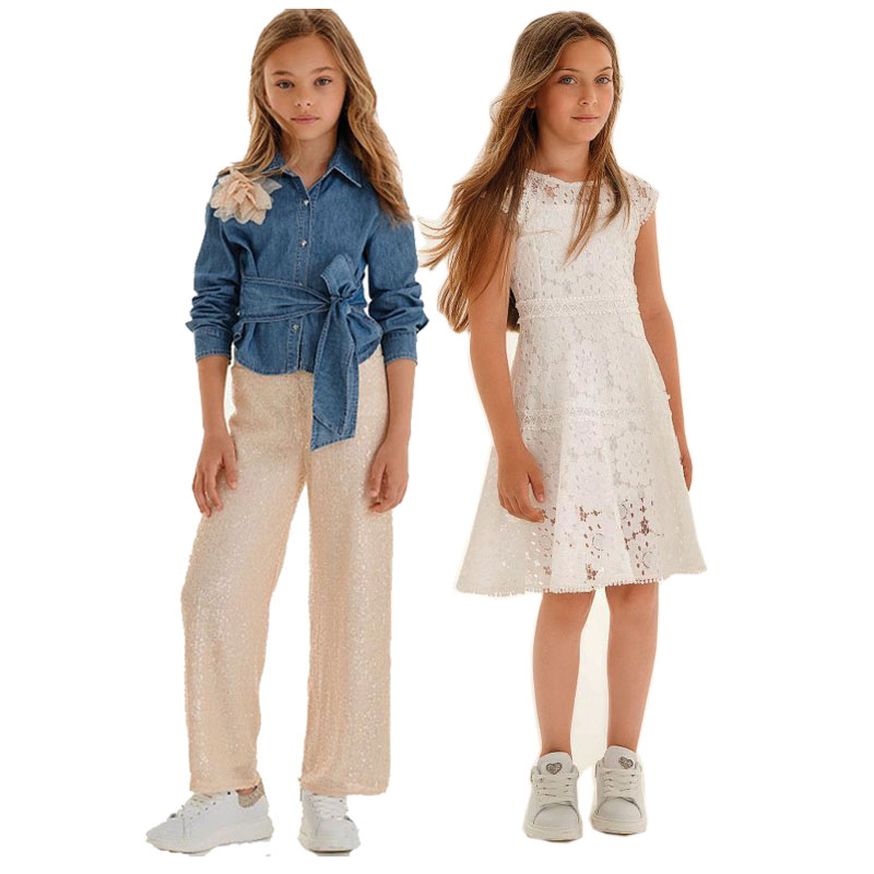 El más nuevo conjunto de ropa de moda de verano y otoño para niños