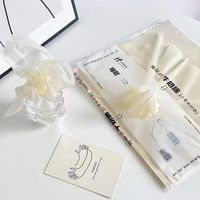 Papier de Doublure en Coton Lacté Imperméable 54*38cm pour Emballage de Fleurs Fraîches et Roses, Matériaux Floraux pour Fleuristes