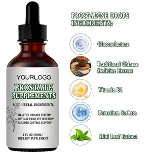 Gotas para la Salud de la Próstata de Primera Calidad al por Mayor para Hombres, Alivio del Malestar y Equilibrio Hormonal, Suplemento Dietético - Product Image 3