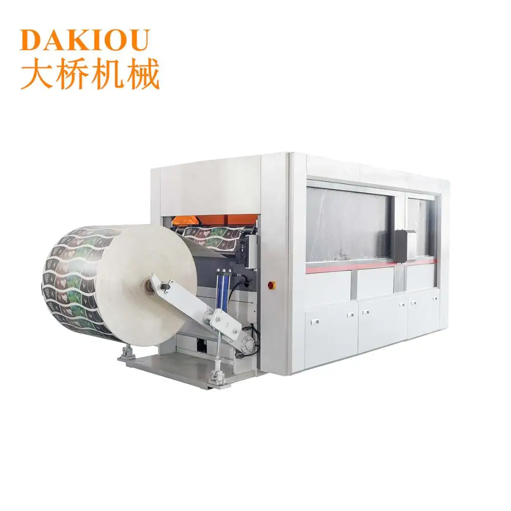 DAKIOU PY-950 automatique à grande vitesse de Trou de Papier Machine de découpe pour gobelets en papier, papier plateaux, couvercles de tasse