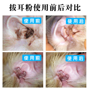 Poudre pour les oreilles Borammy 42g, élimine les poils des oreilles, nettoie le conduit auditif pour chiens et chats - Product Image 4