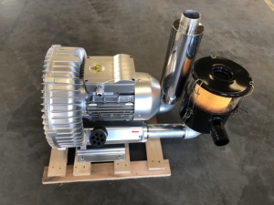 Soplador de Anillo de Aire Vortex de 3hp 220v, Precio de Fábrica, <span class=keywords><strong>22kpa</strong></span> 265m3/h, Soplador Regenerativo para Acuicultura - Product Image 6