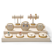 Accessoires de présentation de bijoux haut de gamme pour vitrine de boutique, exposition, vente en gros