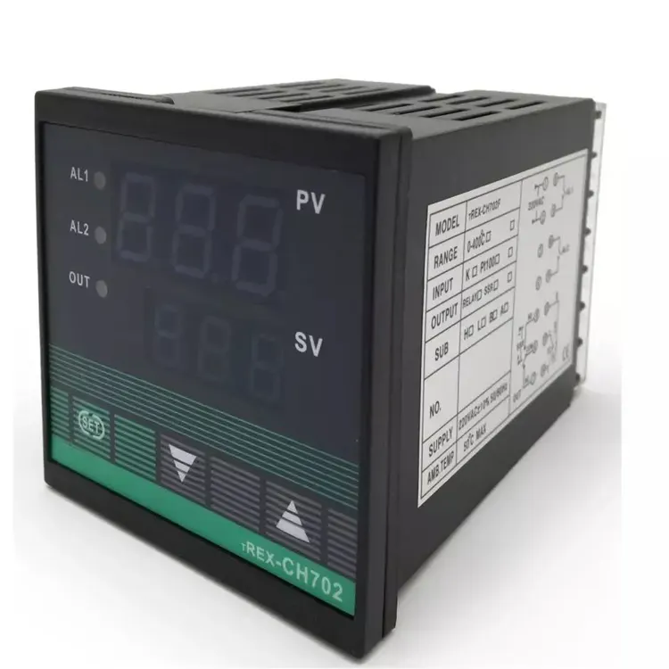 CH902 regolatore di temperatura SSR PID Aiset digitale a 3 cifre per macchine per l'imballaggio