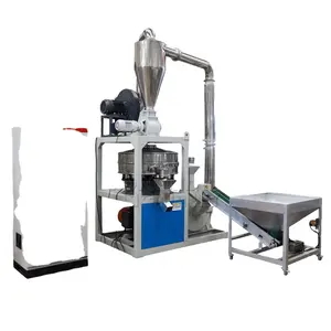 Horserider PE PP pulverizer machine by professional supplier in China EVA grinding machine CPVC PVC milling