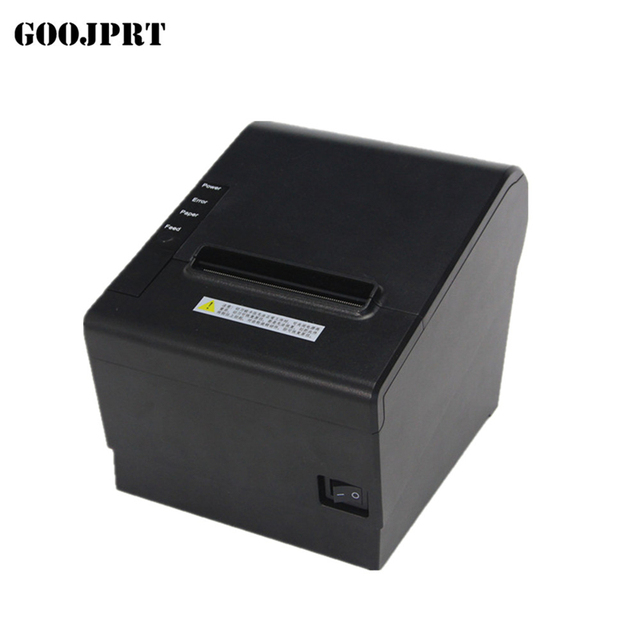 80MM High Quality Desktop Thermal Receipt Printer Easy to Use with Auto Cutter 180mm/s USB/BT Interface in Stock