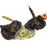 Mignon Manta Ray Stingray Ocean Doll Jouet en peluche personnalisé de la conception des animaux marins en peluche douce
