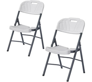 Vente en gros d'usine Chaise pliante en plastique HDPE Chaise pliante en plastique à cadre métallique pour <span class=keywords><strong>jardin</strong></span> extérieur pour <span class=keywords><strong>location</strong></span> de fêtes et événements - Product Image 5