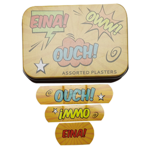Vendaje de primeros auxilios adhesivo de dibujos animados para niños en caja de lata - Product Image 4