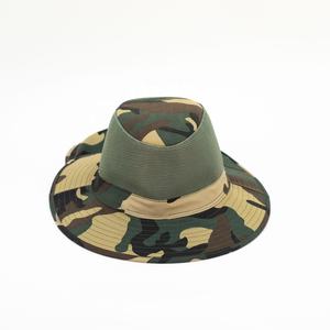 男性用 女性用 スポーティー アウトドア 大きなつば 防水 ウェスタン カウボーイ サンシェード フィッシャーマン 迷彩柄 調節可能 4つ - Product Image 2