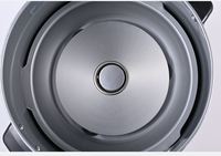 Cuisinière à riz électrique automatique portable en acier inoxydable avec cuve intérieure antiadhésive multifonction pour usage commercial et domestique