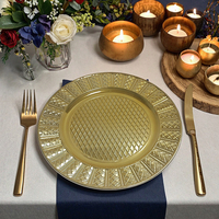 Assiettes en plastique écologiques de luxe vintage européen Assiette de fruits Plat pour la décoration de salon de mariage Nouveau modèle pour