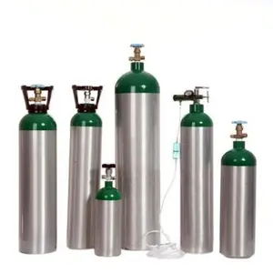 Iso9809 Hoge Kwaliteit Zuurstofgas Cilinder Staal/Aluminium Professionele Fabrikant