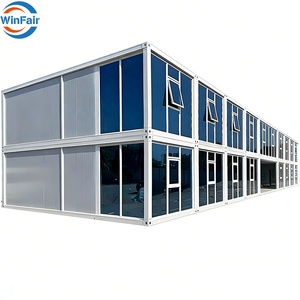 Casas Contenedor Prefabricadas Desmontables Económicas WinFair China, Casas Prefabricadas Solares para Oficina en Obras de Construcción - Product Image 3
